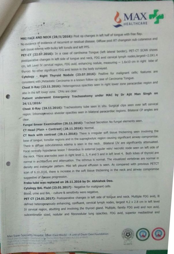 Discharge summary