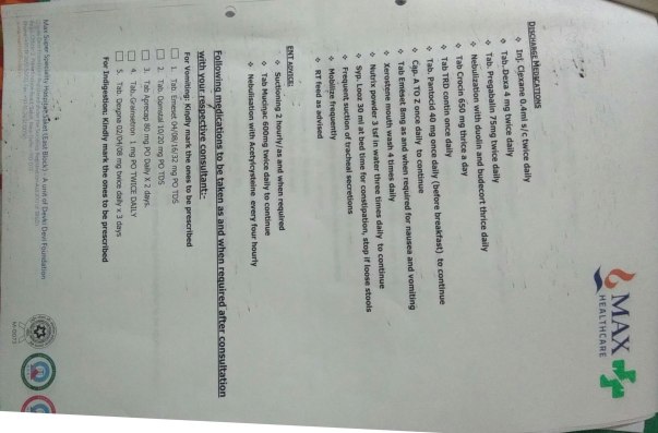 Discharge summary