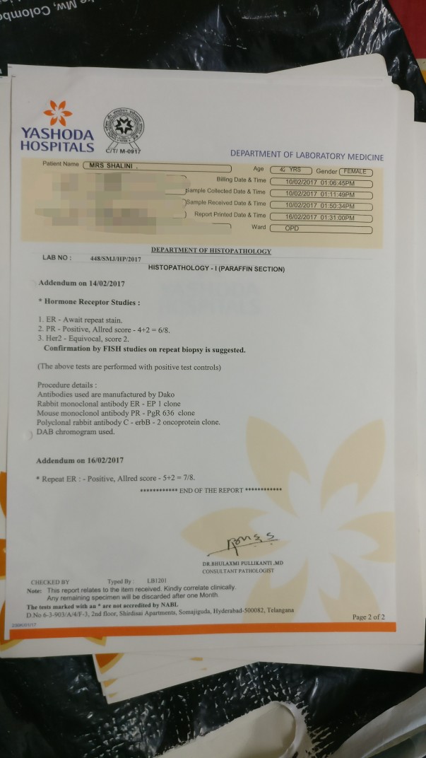 ER PR STATUS REPORT
