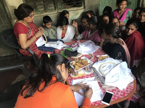 Work started for embroidery in villages