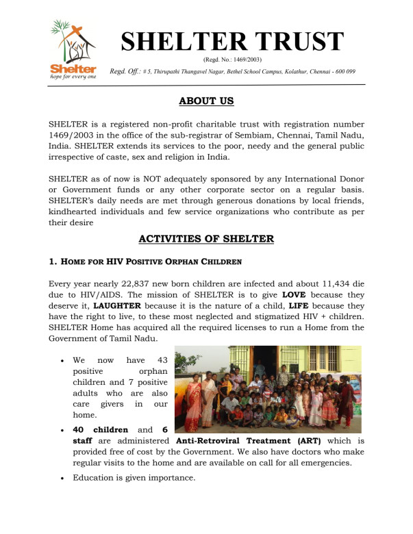 Profile of the NGO