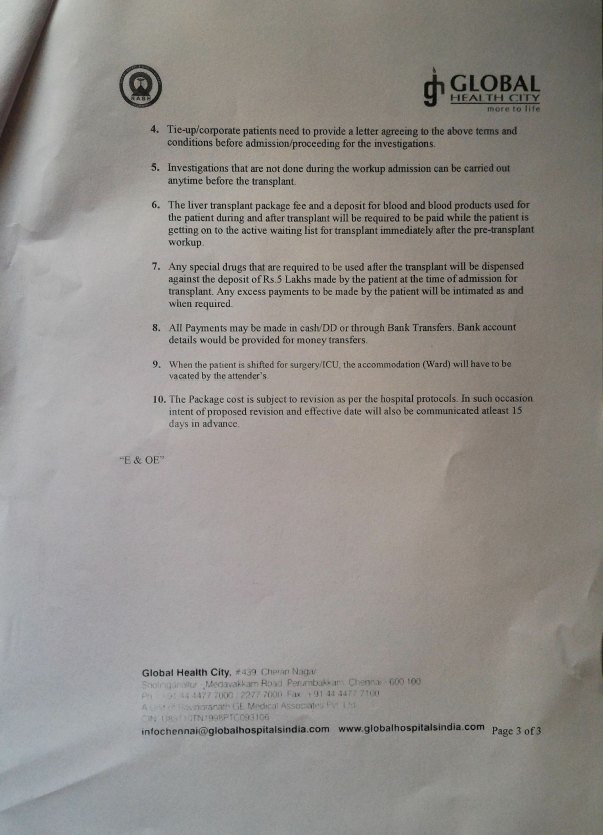 Liver Transplant Surgery Estimate 3-3