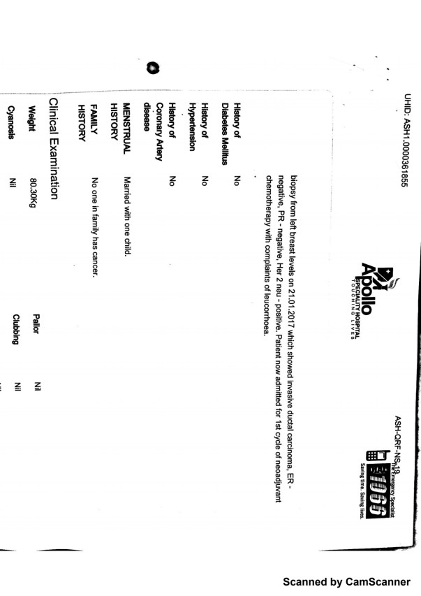 Discharge Summary from Dr Raja Page 2