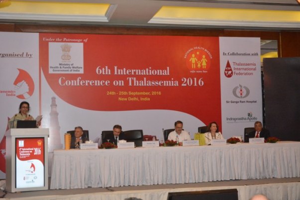 International conferences held by Thalassemics India