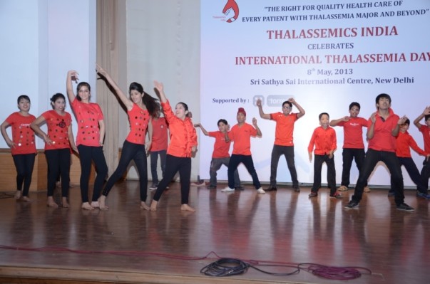 Thalassemia Children performing on International Thalassemia Day