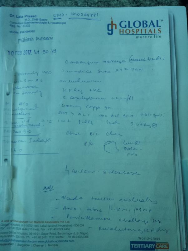 Doctor's analysis