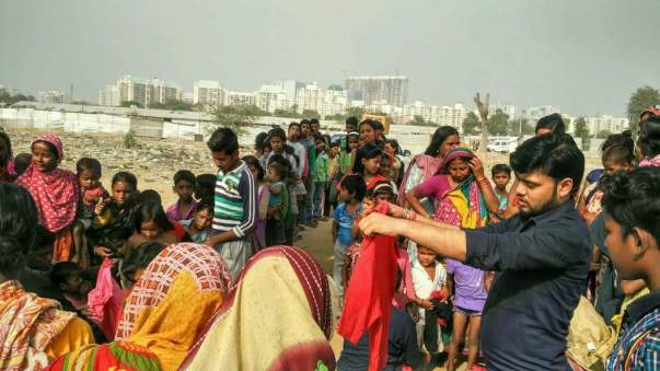 Cloth donation drive, Gurugram