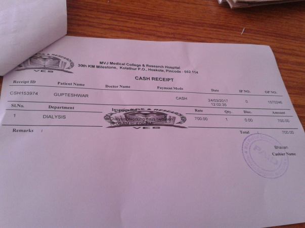 Dialysis Bill