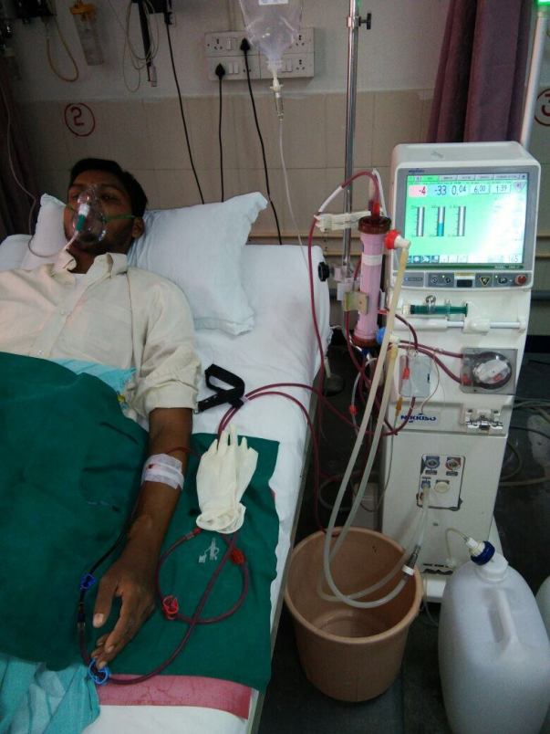 During Dialysis