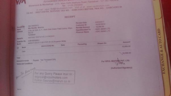 Booking