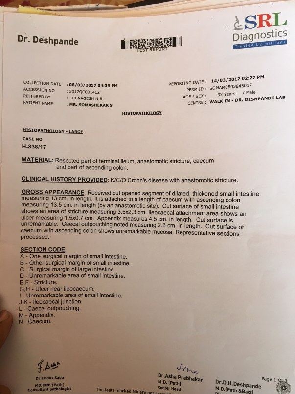 Histopathology (Report)