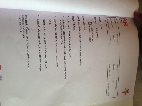 Medical report