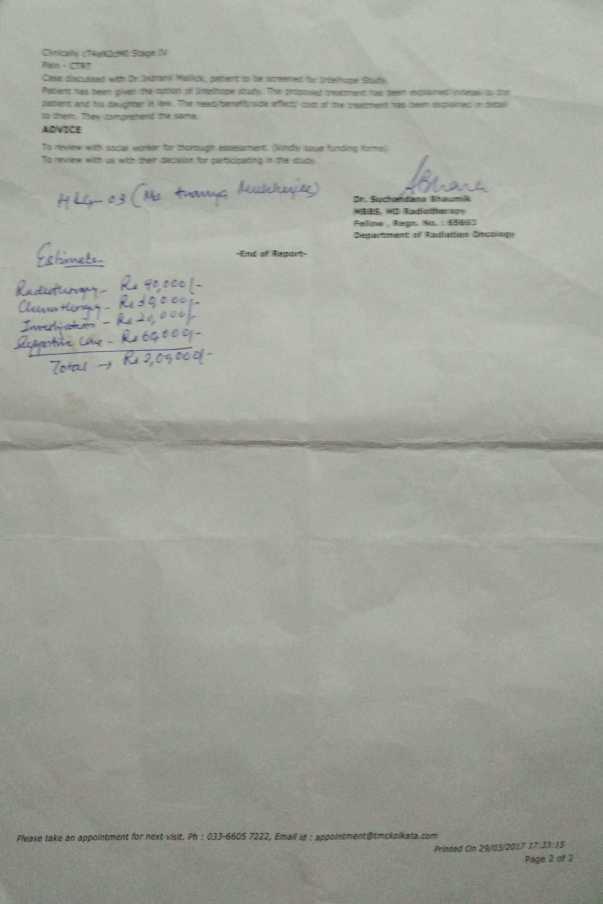 Medical Report part 2
