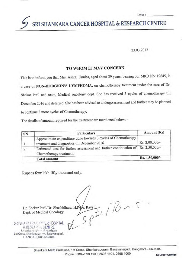 Treatment Reports and Estimatation