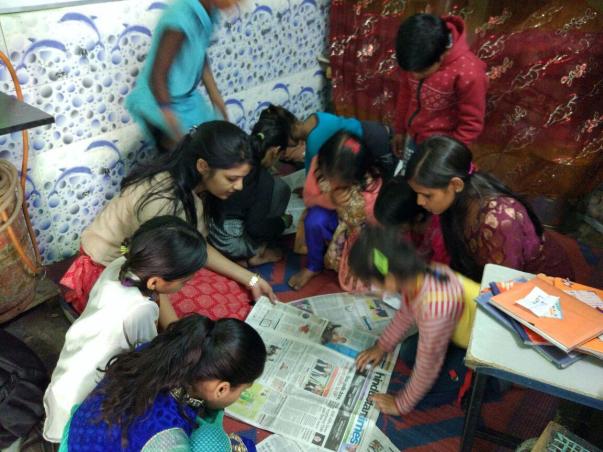 Children at Kanhaiya Nagar