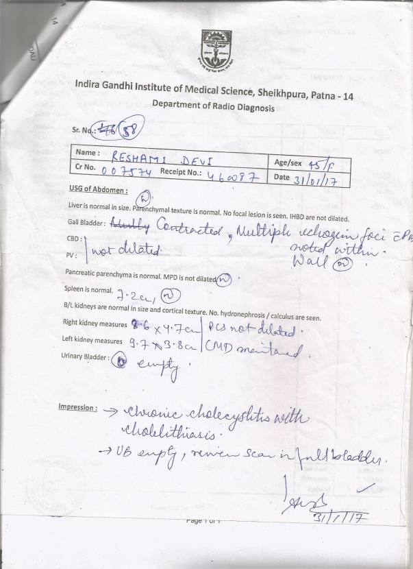 Radio Diagnosis