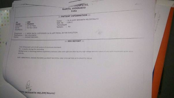 EEG Report