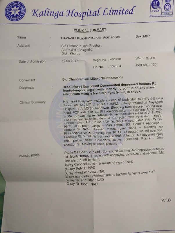 Gist of treatment