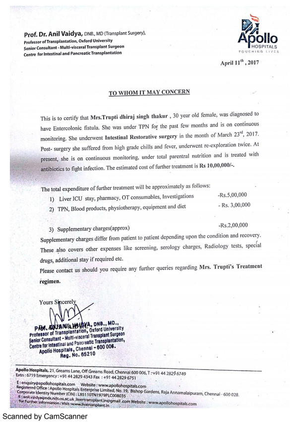 New Estimation Letter