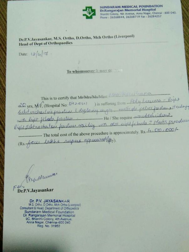 Doctor's Letter