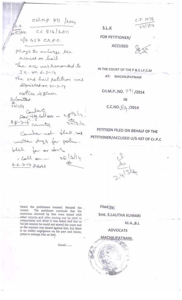 court order