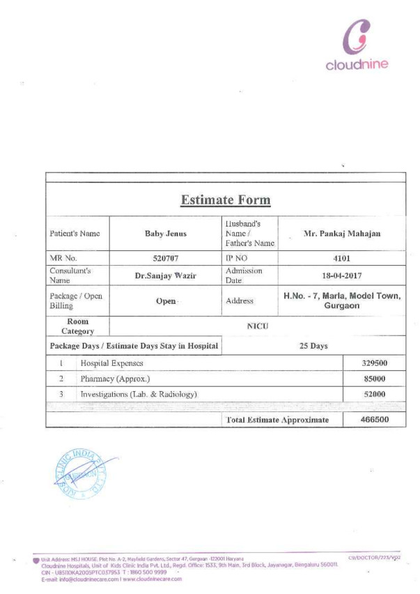 Estimate