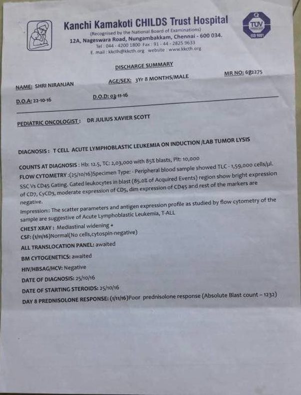 Diagnostic report