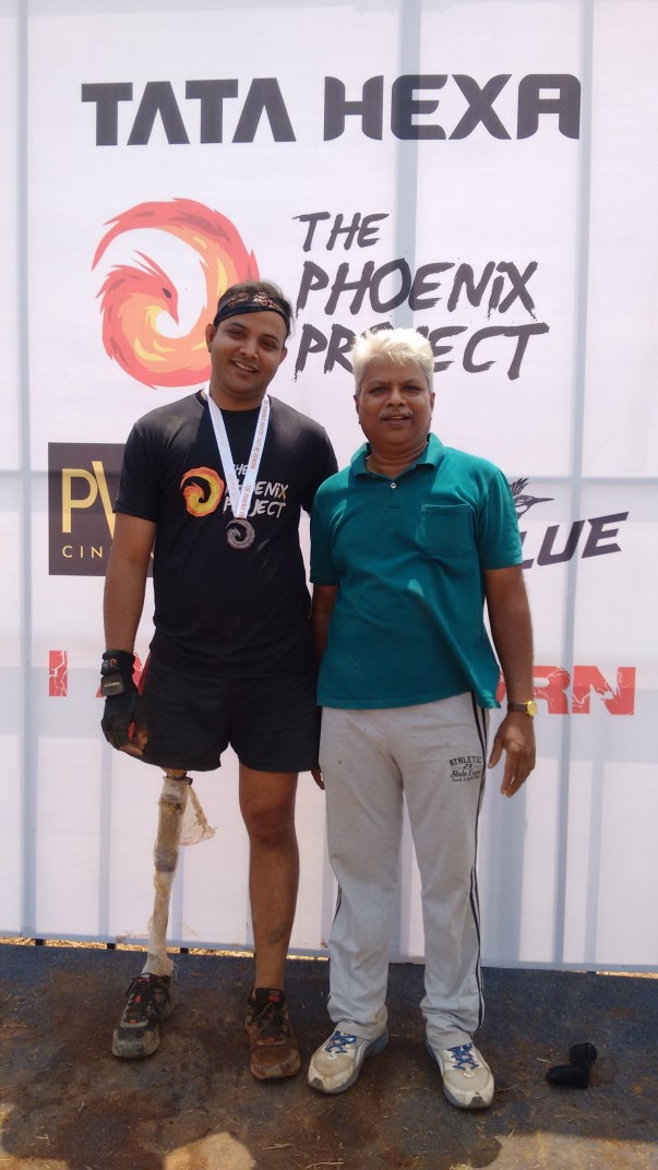 5km run with 20+ obstacles finisher