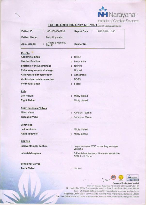 Narayan Hradalya Bangalore