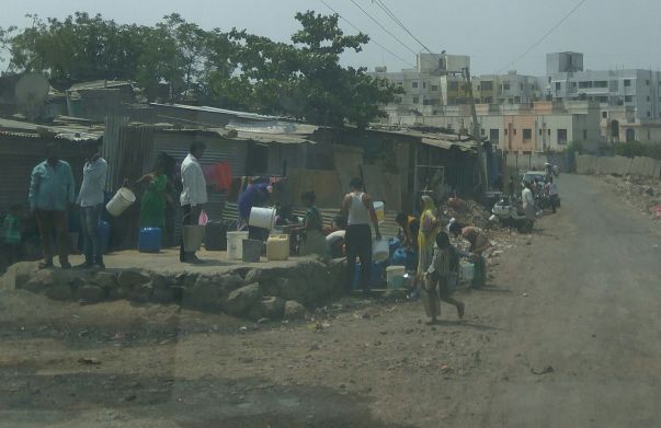 people of wagheshwar slum pannel
