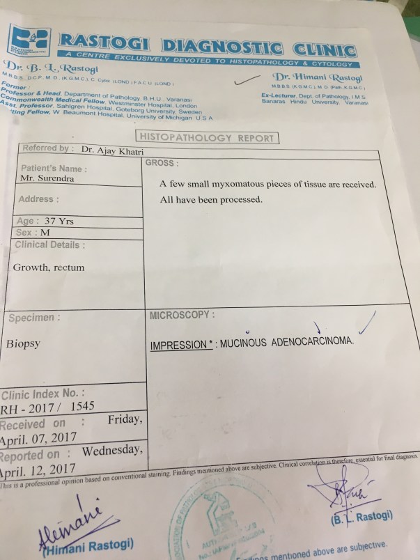 Biopsy report