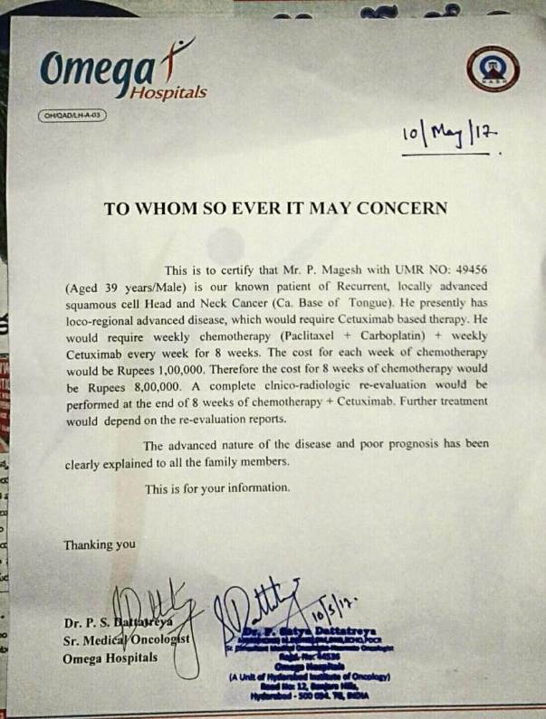 Doctor letter