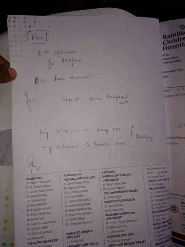 Required Liver Transplantation