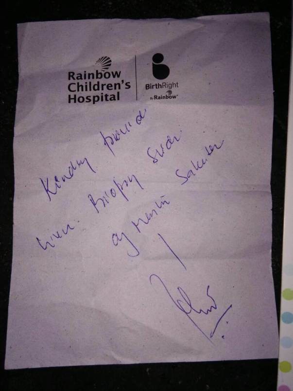 Rainbow Children Hospital - Doctor Advice