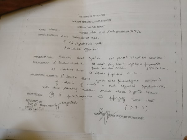Hospital report