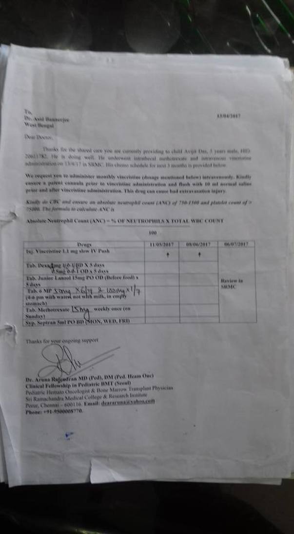 hospital document