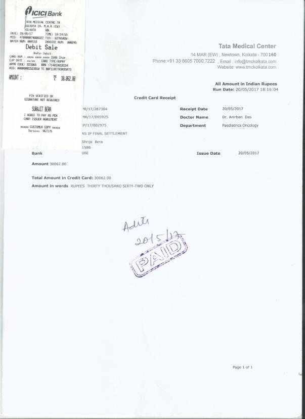 Medicale expence srija1