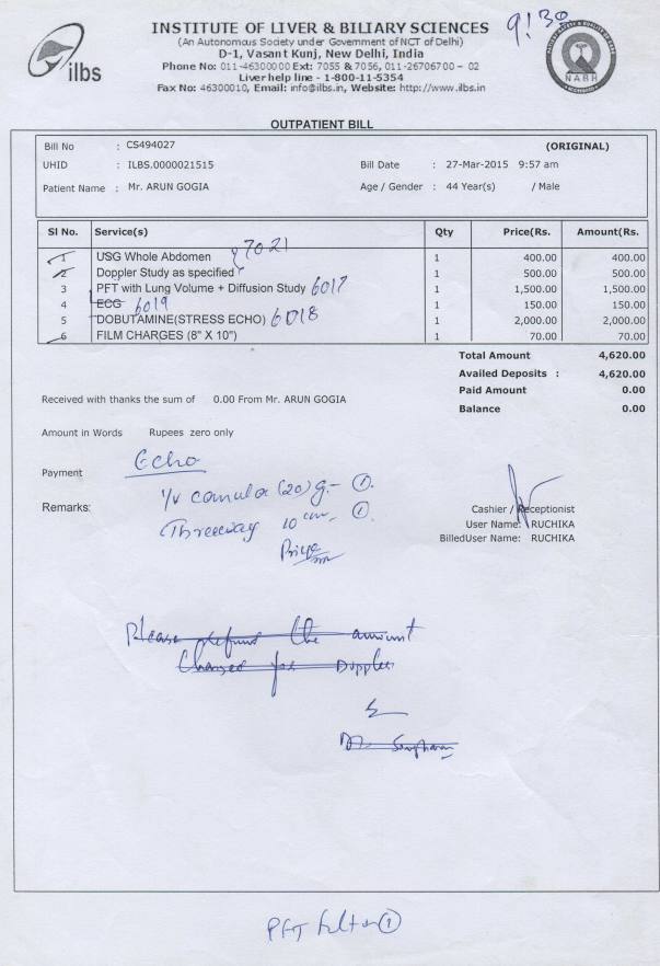 Test invoice