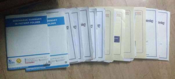 past three years test reports from apollo and asian hospitals