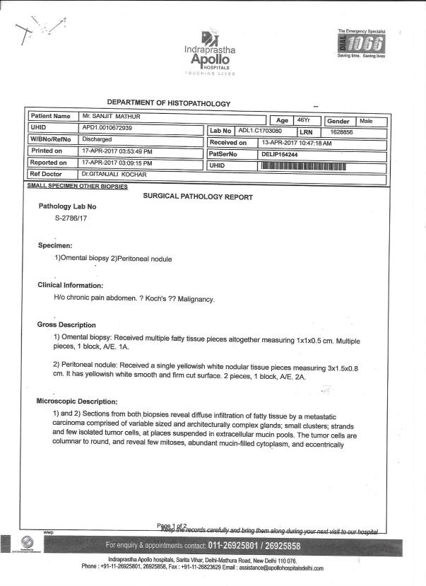 BIOPSY - STOMACH -PG1