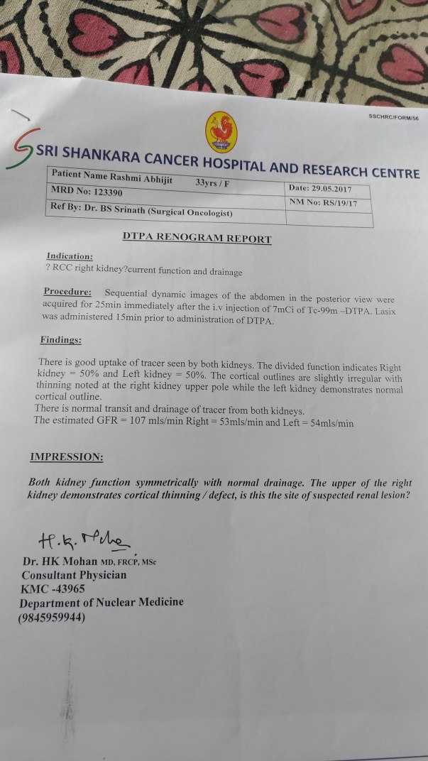 renogram report