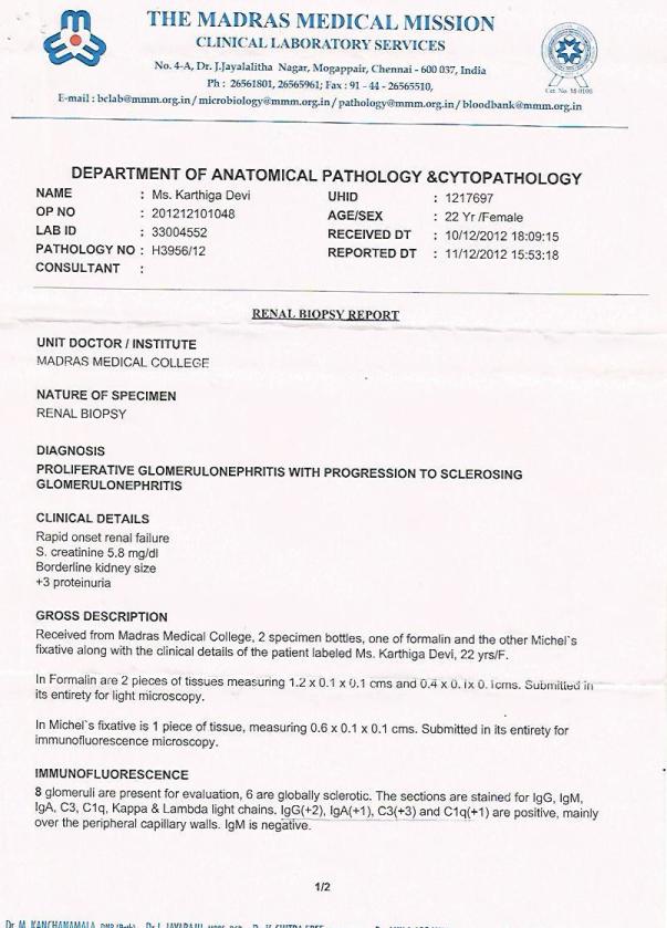 MEDICAL REPOORTS AND BILLS