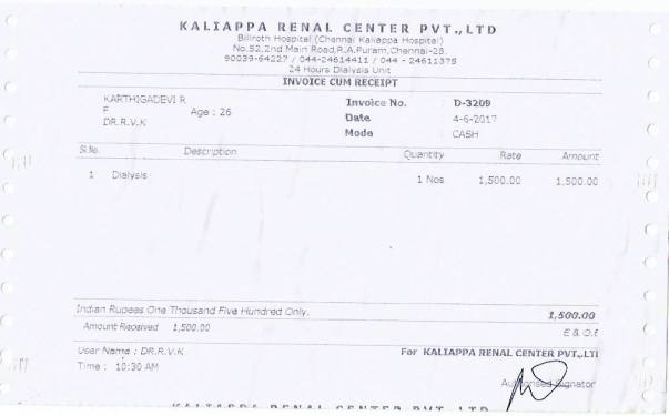 MEDICAL REPORTS AND BILLS