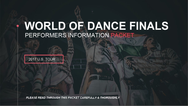 Our Invitation to perform at the World Of Dance finals