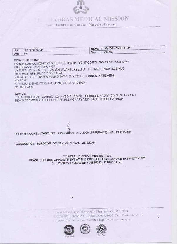 Medical Report Page - 2