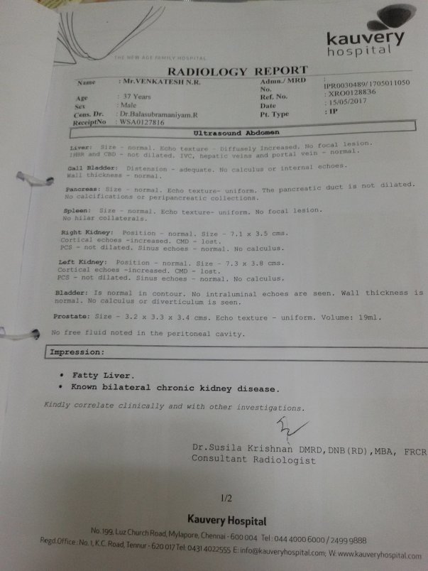 Radiology Report