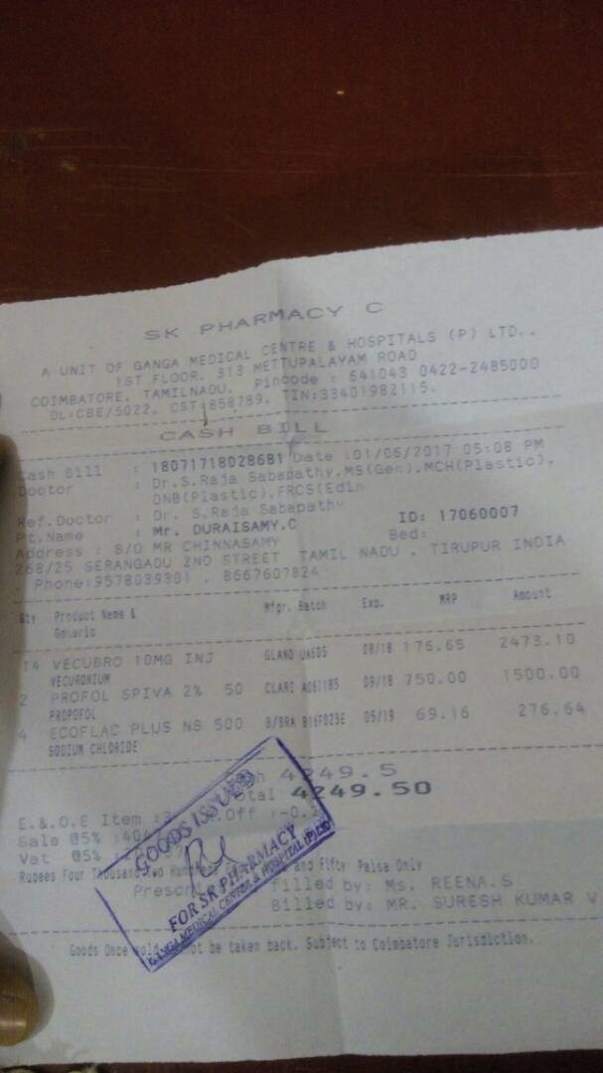 MEDICINE BILL 2