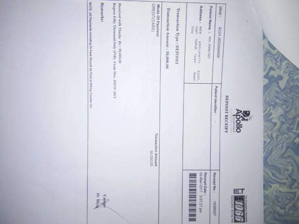 presciption and bills