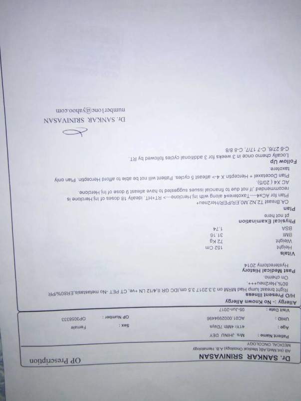 doctors report