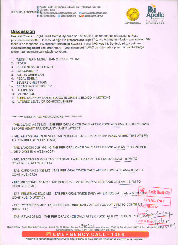 Evaluation report